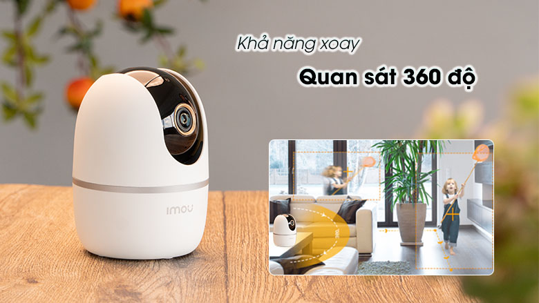 CÓ KHẢ NĂNG QUAN SÁT 360 ĐỘ 